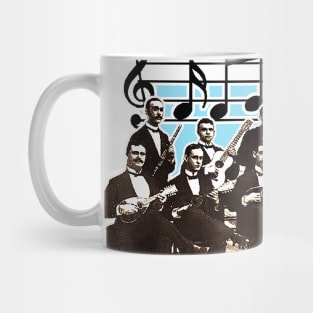 Vintage orchestra musical group with spanish artists Mug